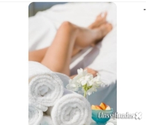 Depilação com cera ou máquina pedicure