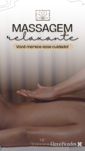 Massagens relaxantes  30€