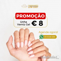 Manicure e pedicure promoção