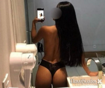 Débora primeira vez na cidade