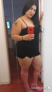 Brasileira no estilo BBW , completinha estilo namoradinha