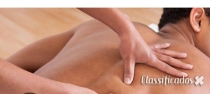 Menina para massagem e limpezas