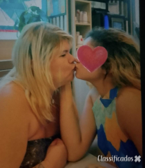 Casal Mulher madura com novinha