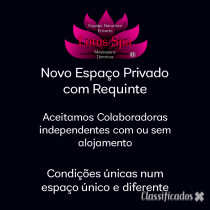 BREVEMENTE NOVO ESPAÇO LUXUOSO