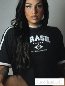 Brasileira fogosa, recém chegada em Braga