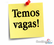 VAGAs DISPONÍVEIS PARA ENTRADA IMEDIATA