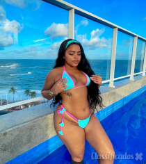 Joyce novidade  Brasileira com toques quentes bumbum grande