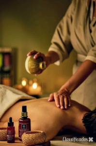Massagens relaxantes/terapêuticas.