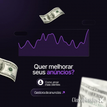 Gestora de Anuncios + de 11 anos / referenciada no mercado