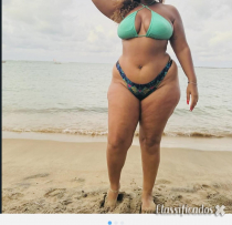 Africana Bonita tesuda Bjos de lingua