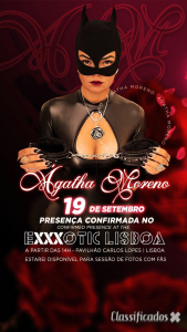 VEM SER MEU ESCRAVO, EU SEREI SUA DONA! PORNO ÁGATHA MORENO